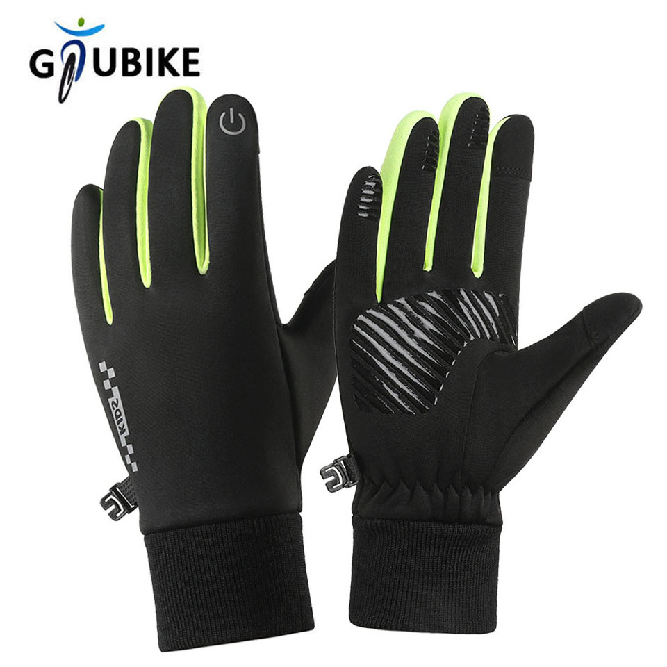 Ski Glove Waterproof - GTUBIKE Guanti per bambini Touch Screen