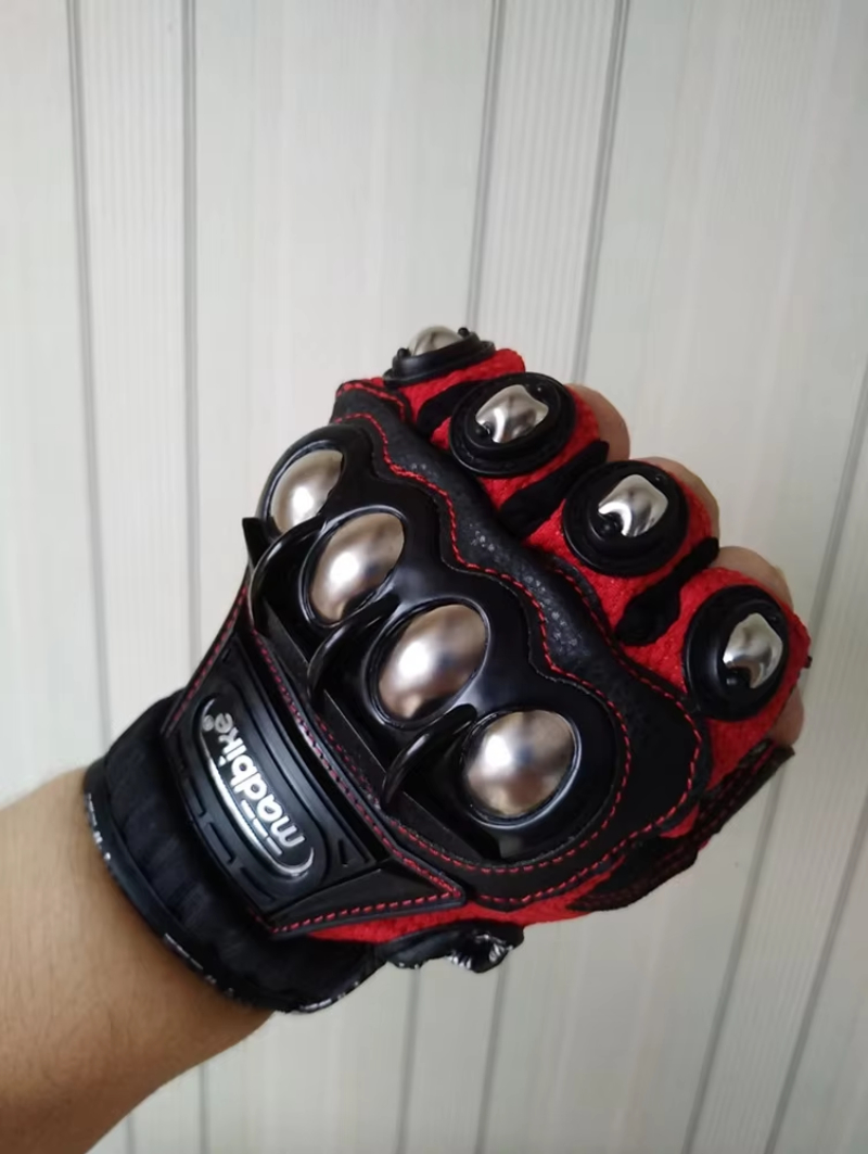 Guanti Tattici in Acciaio per  - Motorcycle Glove Knuckle recensione e prezzo