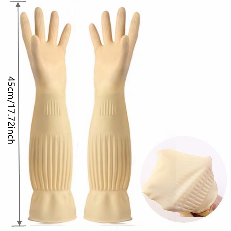 Guanti lunghi riutilizzabili i - Dish Glove Rubber recensione e prezzo